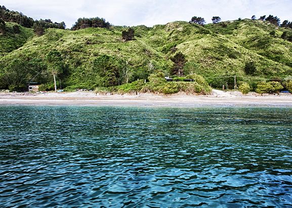 La spiaggia di Mezzavalle